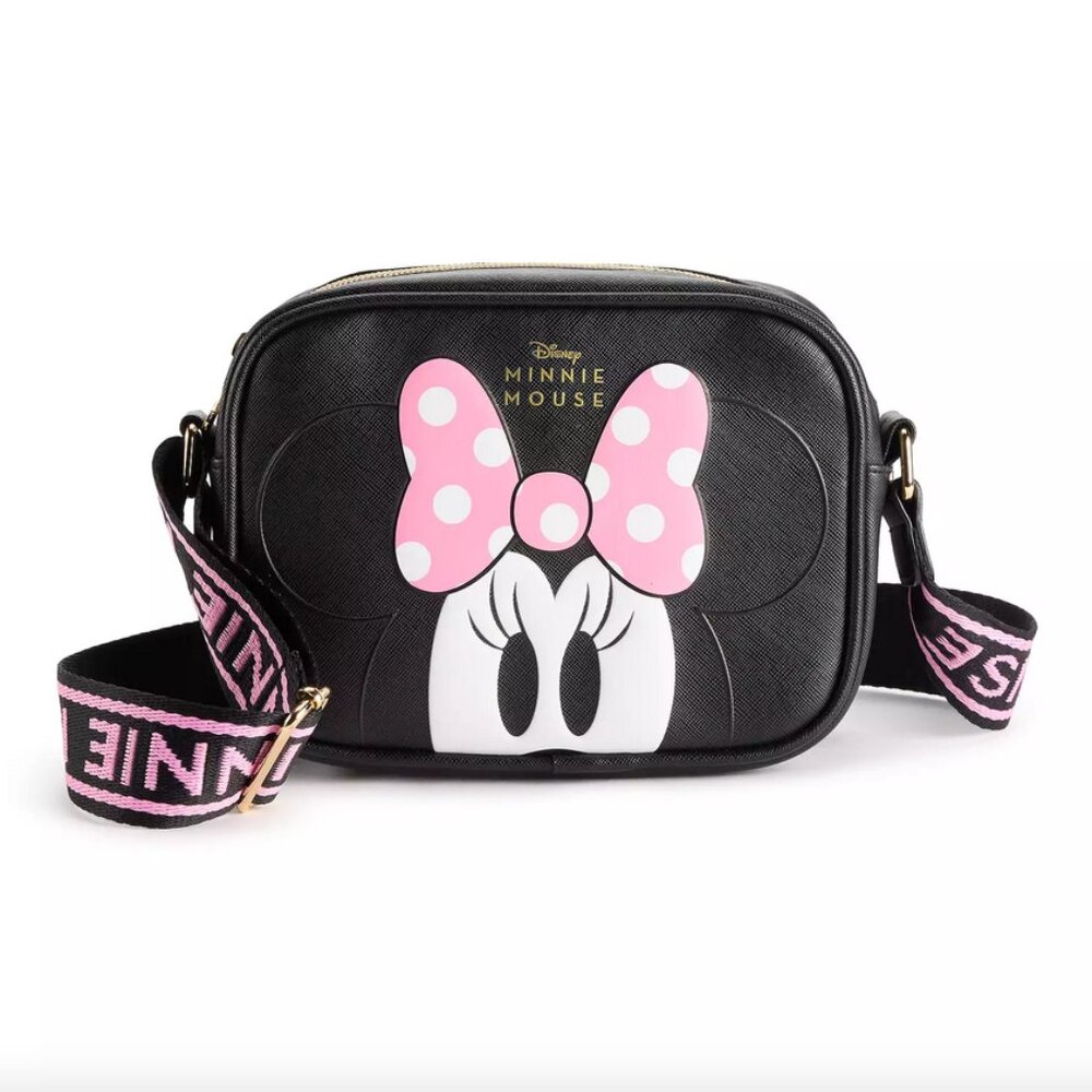 Disney Minnie Mouse Camera Crossbody Purse